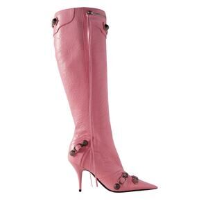 BALENCIAGA CAGOLE BOOTS IN PEACH SIZE IT41
